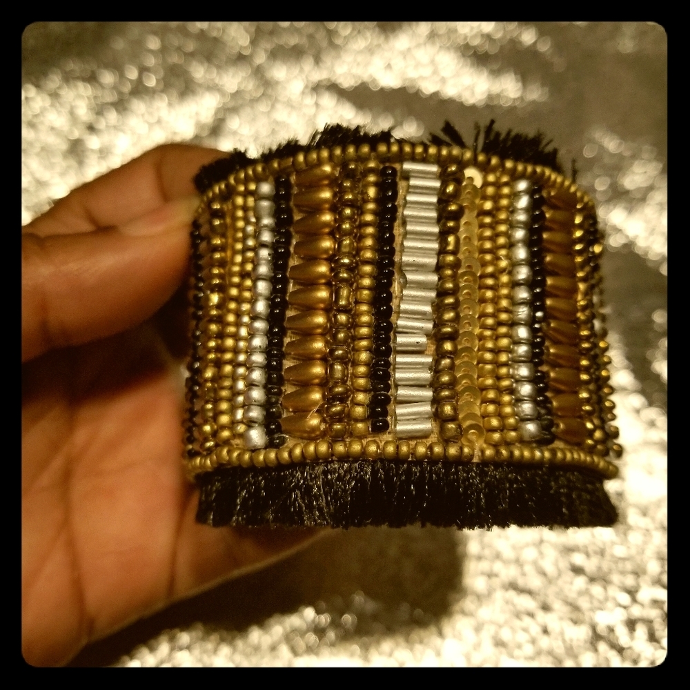 Bohemian cuff bracelet